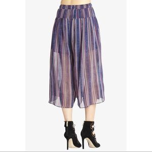 BCBG Generation Palazzo Skort Pant SZ 6